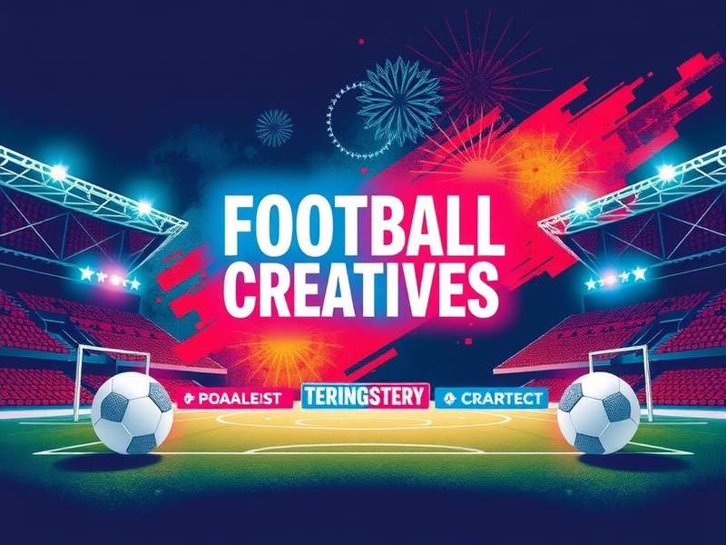 Creative design for football merchandise